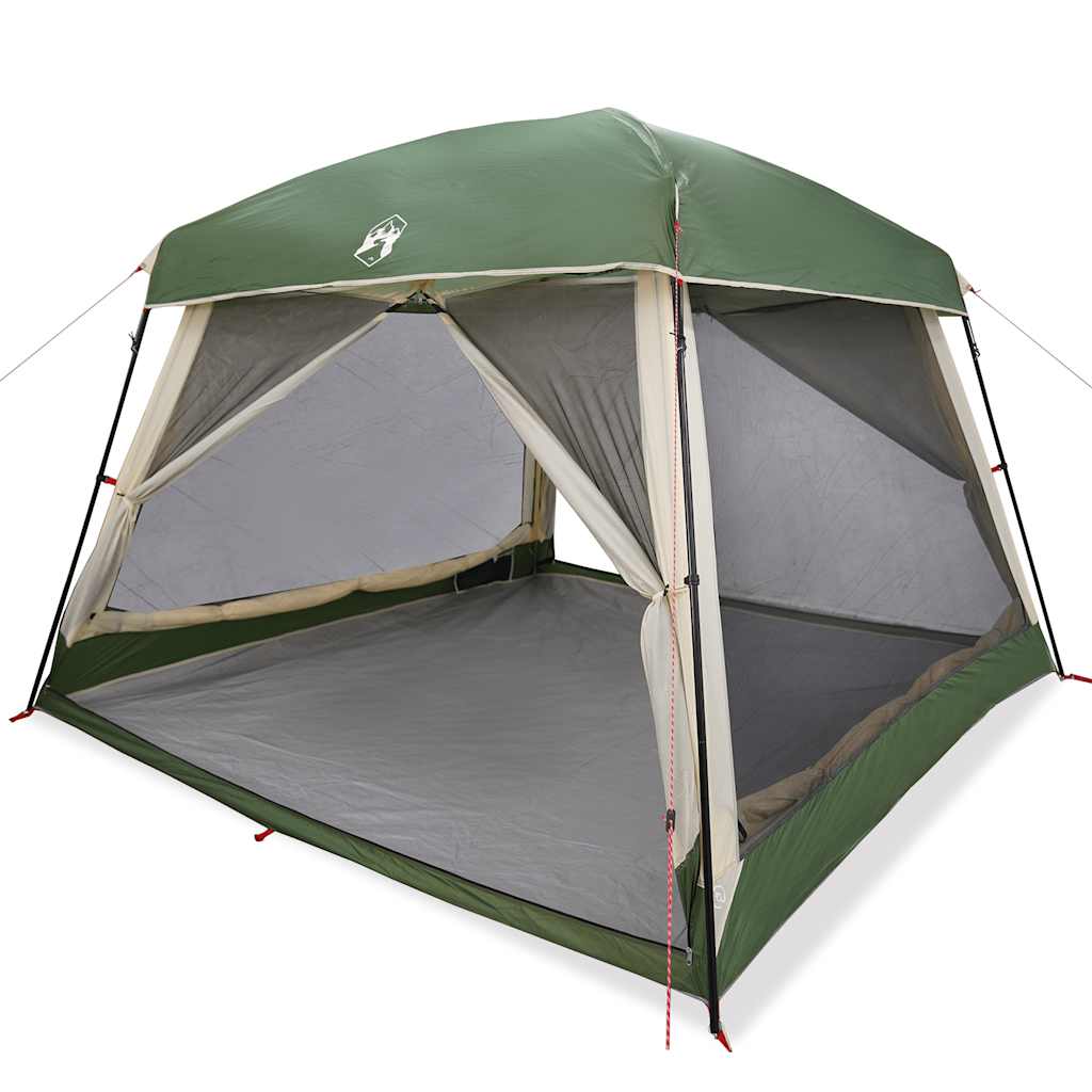 Tenda familiare VidaXL per 6 persone impermeabile verde