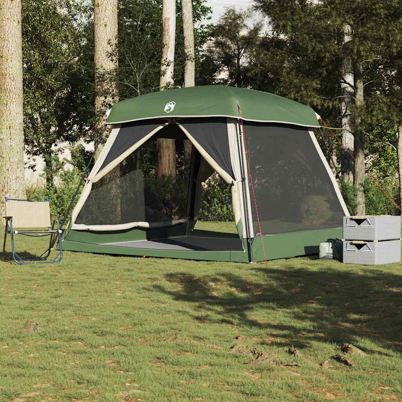 Tenda familiare VidaXL per 6 persone impermeabile verde