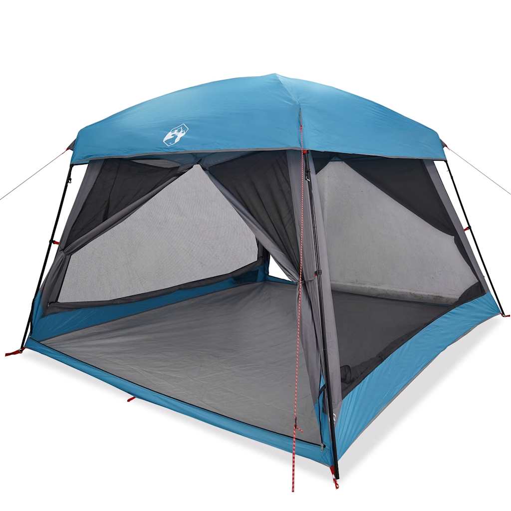 Tenda familiare VidaXL per 6 persone impermeabile blu