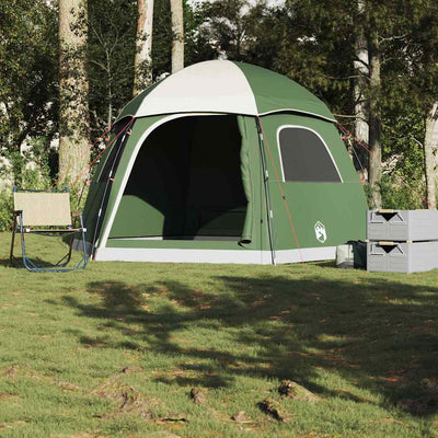 Tenda familiare VidaXL igloo 6 posti verde impermeabile