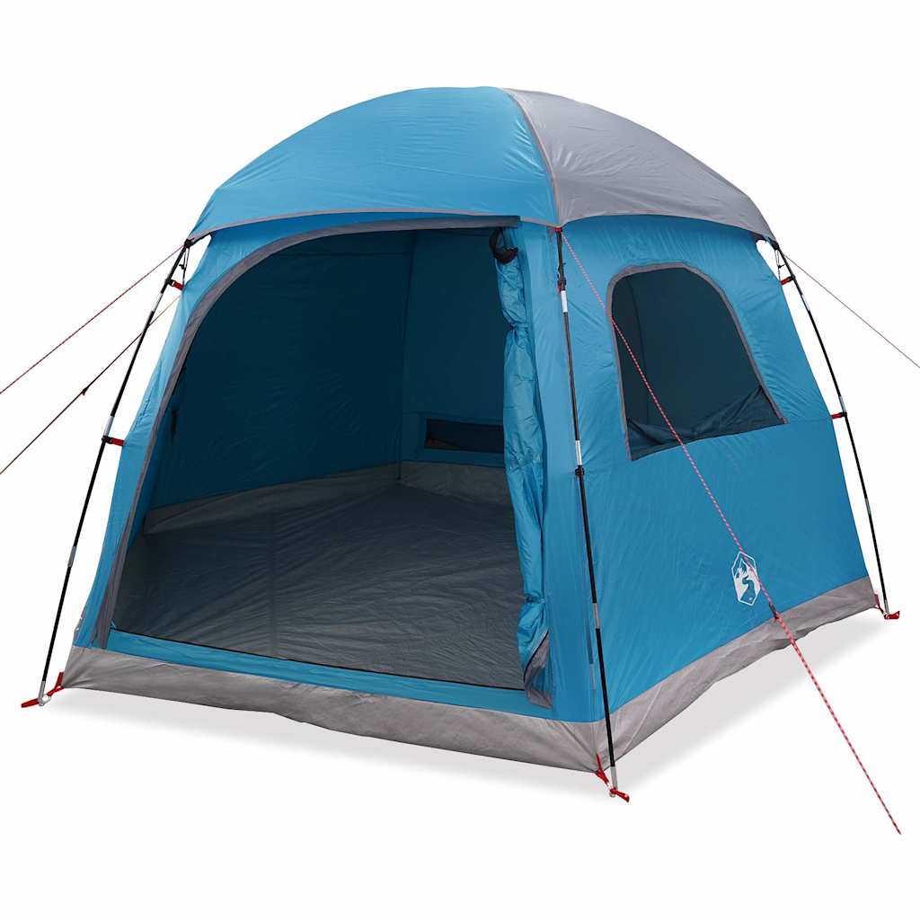 Tienda familiar VidaXL iglú 6 personas impermeable azul