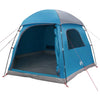 Tienda familiar VidaXL iglú 6 personas impermeable azul