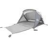 Tenda da spiaggia VidaXL per 2 persone impermeabile grigia