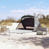 Vidaxl strandtent 2-persoons waterdicht grijs