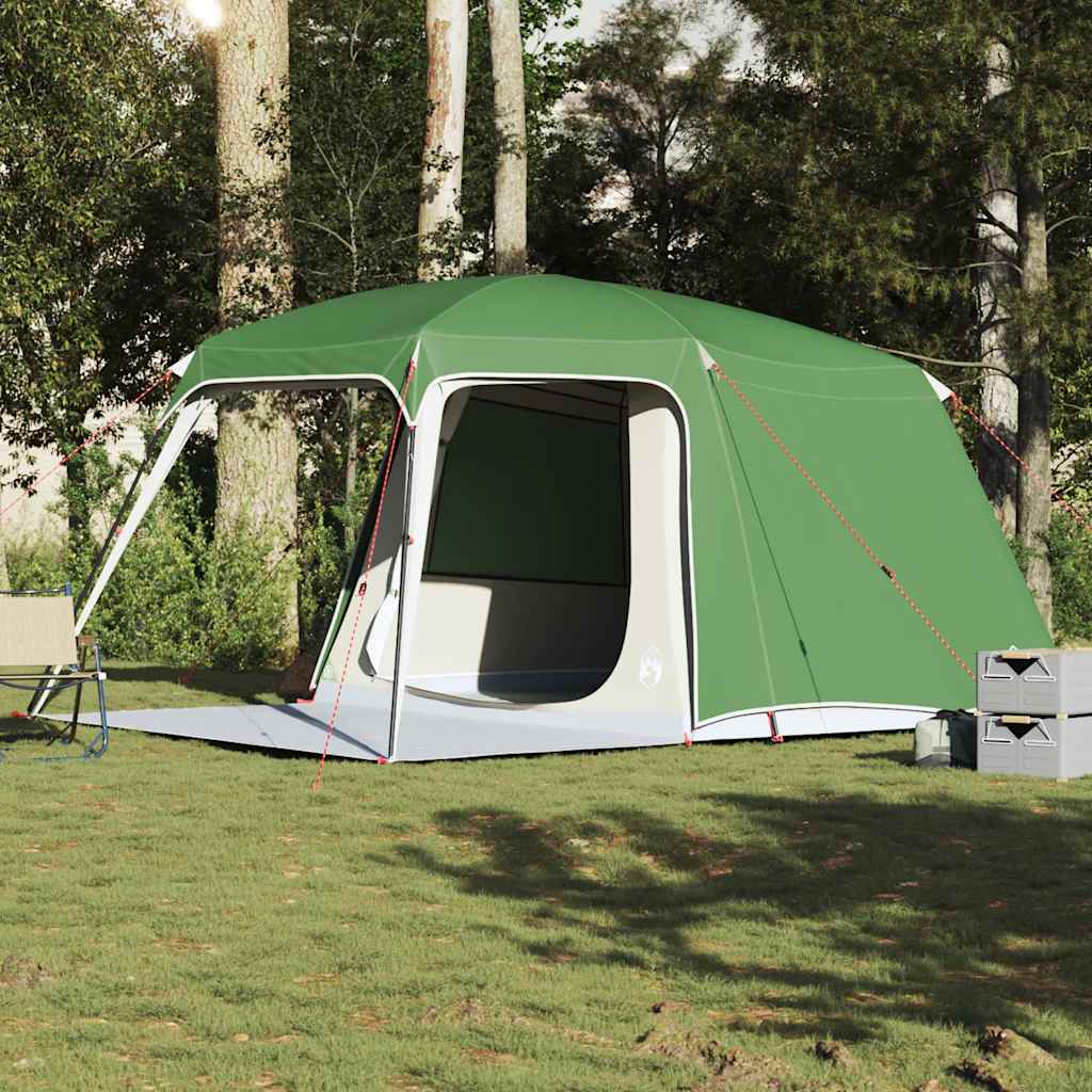 Tienda de campaña VidaXL con cúpula veranda 5 personas impermeable verde
