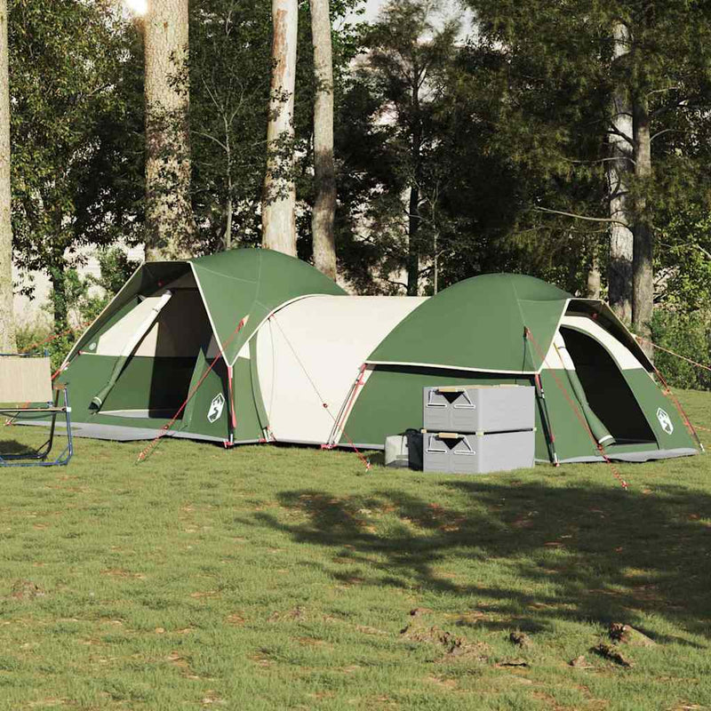 Tenda VidaXL 5 posti impermeabile verde