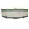 VidaXL parabrezza da campeggio impermeabile 510x153 cm verde
