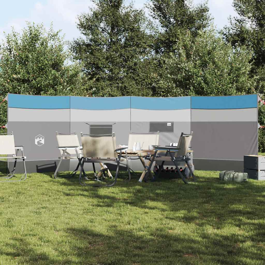 VidaXL parabrisas camping impermeable 510x153 cm azul