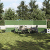 Vidaxl windscherm camping waterdicht 490x123 cm groen