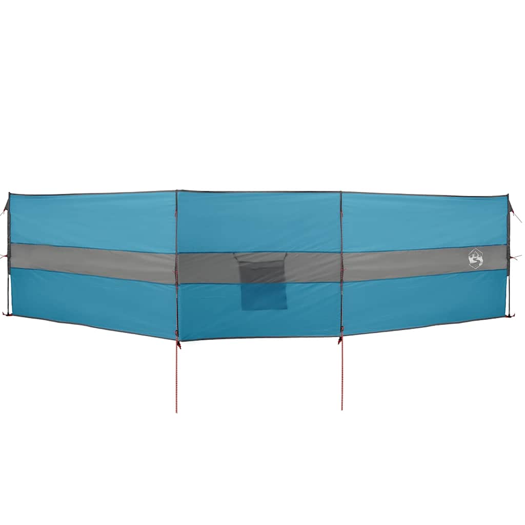 VidaXL parabrezza da campeggio impermeabile 490x123 cm blu