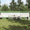 Vidaxl windscherm camping waterdicht 508x130 cm groen