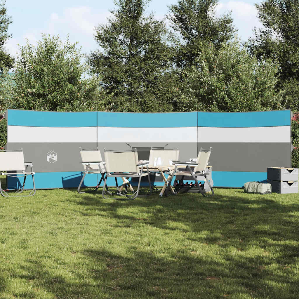 Vidaxx camping windshield waterproof 508x130 cm blue