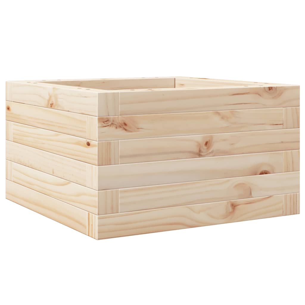Vidaxl Planning Box 40x40x23 cm de pino sólido