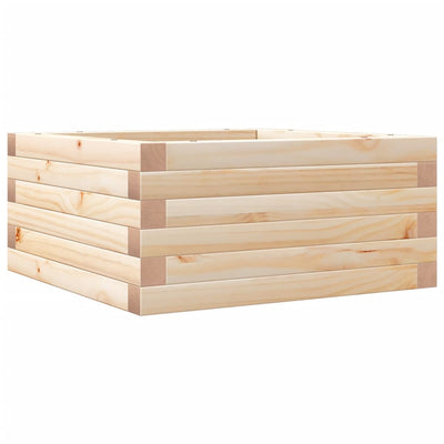 Casella di pianificazione Vidaxl 50x50x23 cm Pino solido