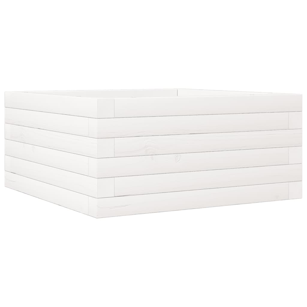Vidaxl Planning Box 50x50x23 cm de pino sólido