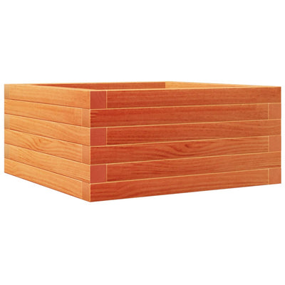 Casella di pianificazione Vidaxl 50x50x23 cm Pinna solido marrone