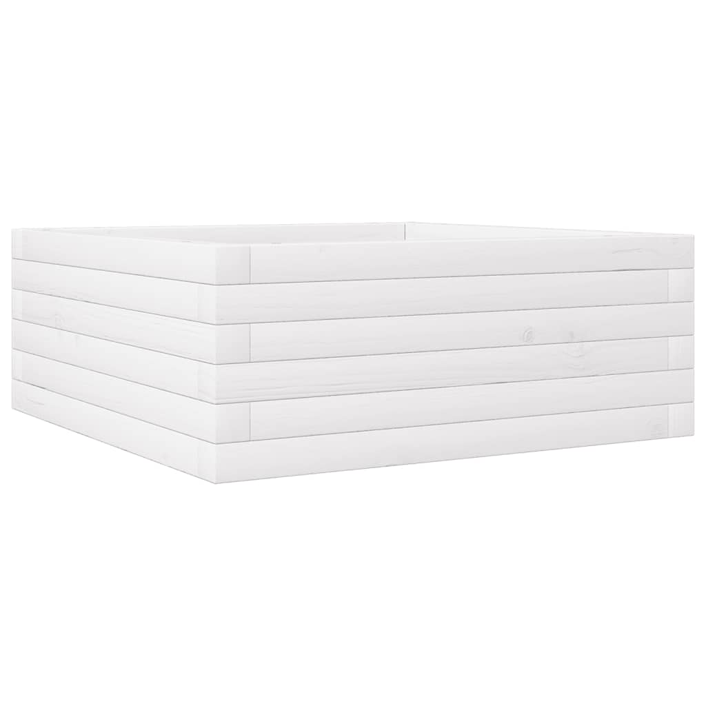 Vidaxl Planning Box 60x60x23 cm de pino sólido