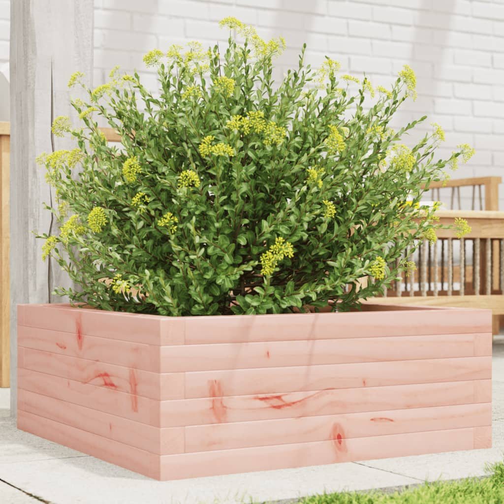 Vidaxl Planning Box 60x60x23 cm Douglhout sólido