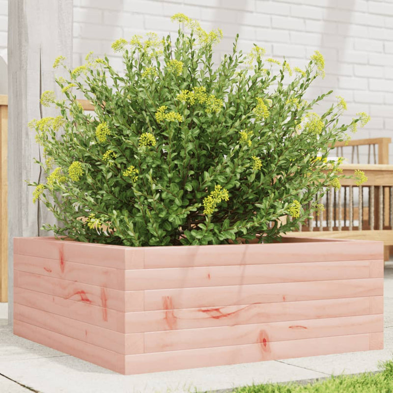 Vidaxl Planning Box 60x60x23 cm Douglhout sólido