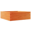 Vidaxl Planning Box 70x70x23 cm de pino sólido marrón