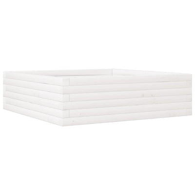 Casella di pianificazione Vidaxl 80x80x23 cm Pino solido