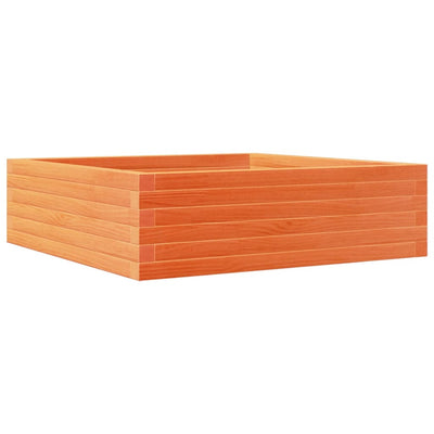 Casella di pianificazione Vidaxl 80x80x23 cm Pinna solida marrone