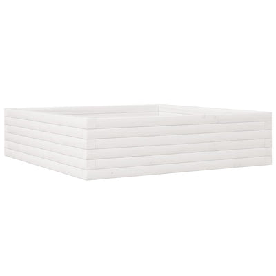 Casella di pianificazione Vidaxl 90x90x23 cm Pino solido