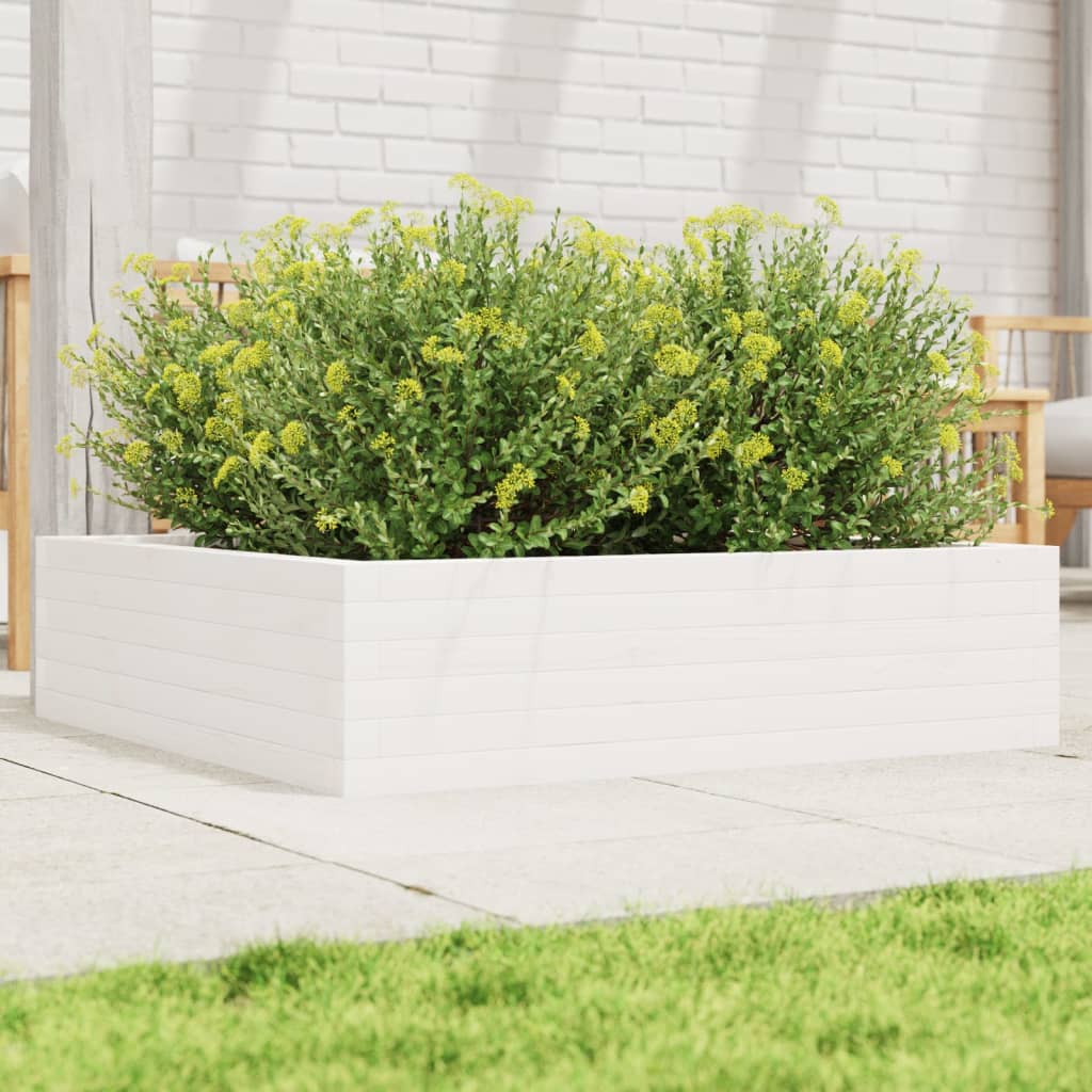 Vidaxl Planning Box 90x90x23 cm de pino sólido