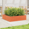 Vidaxl Planning Box 90x90x23 cm de pino sólido marrón