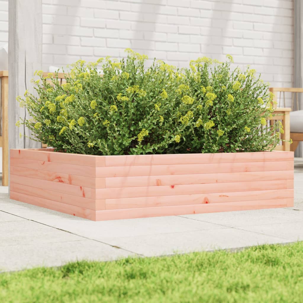 Vidaxl Planning Box 90x90x23 cm Douglhout sólido