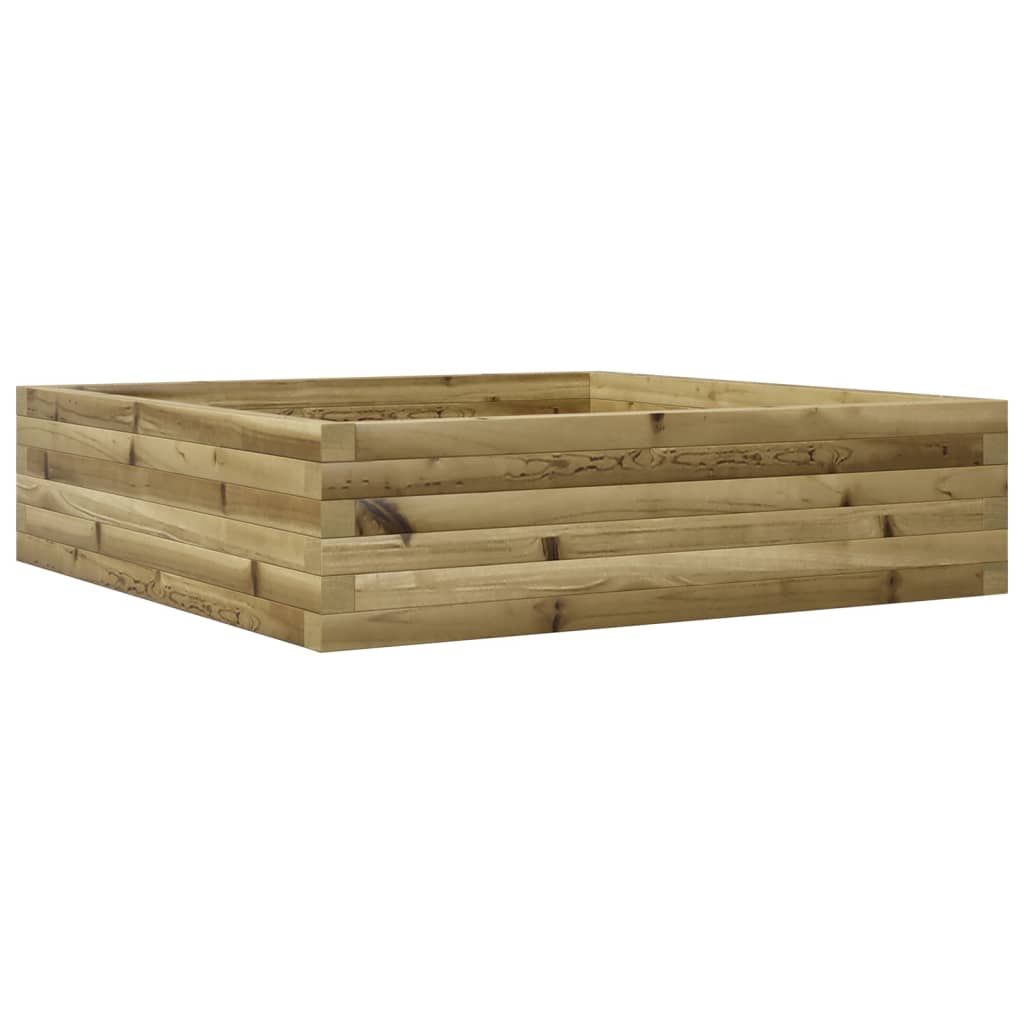 Vidaxl Planning Box 90x90x23 cm Pine impregnado