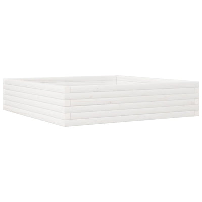 Casella di pianificazione Vidaxl 100x100x23 cm Pino solido