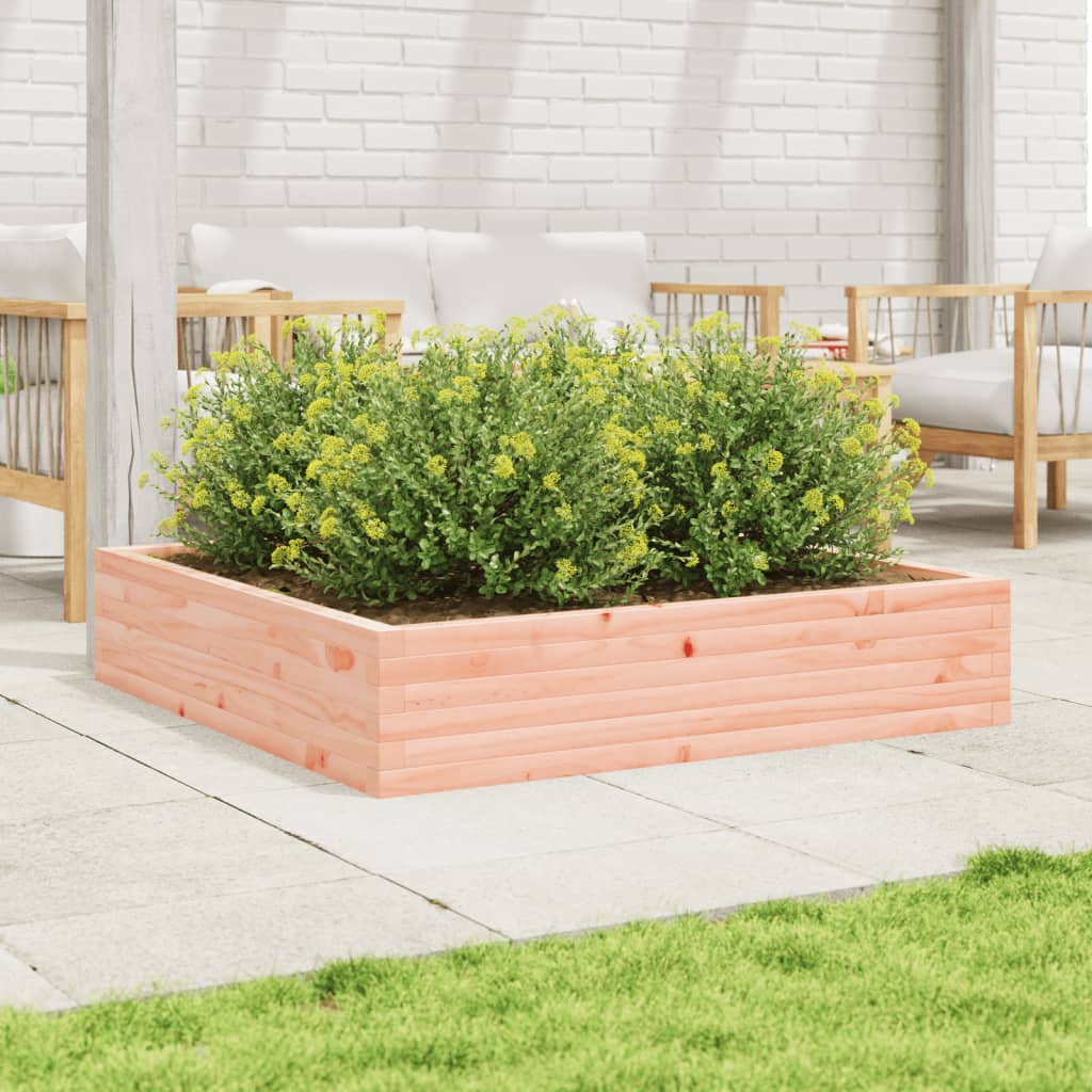 Vidaxl Planning Box 110x110x23 cm Douglhout sólido