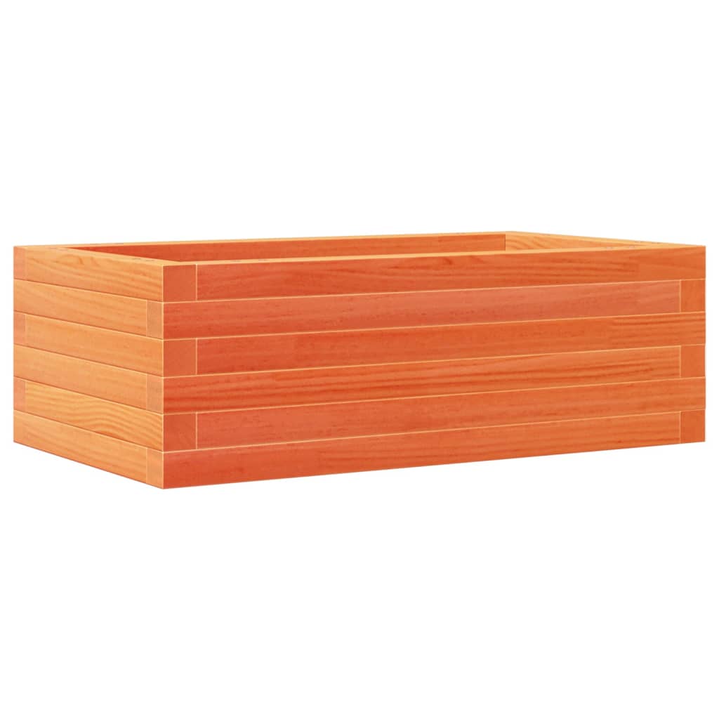 Vidaxl Planning Box 70x40x23 cm de pino sólido marrón