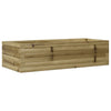 Casella di pianificazione di Vidaxl 90x40x23 cm Pine impregnato