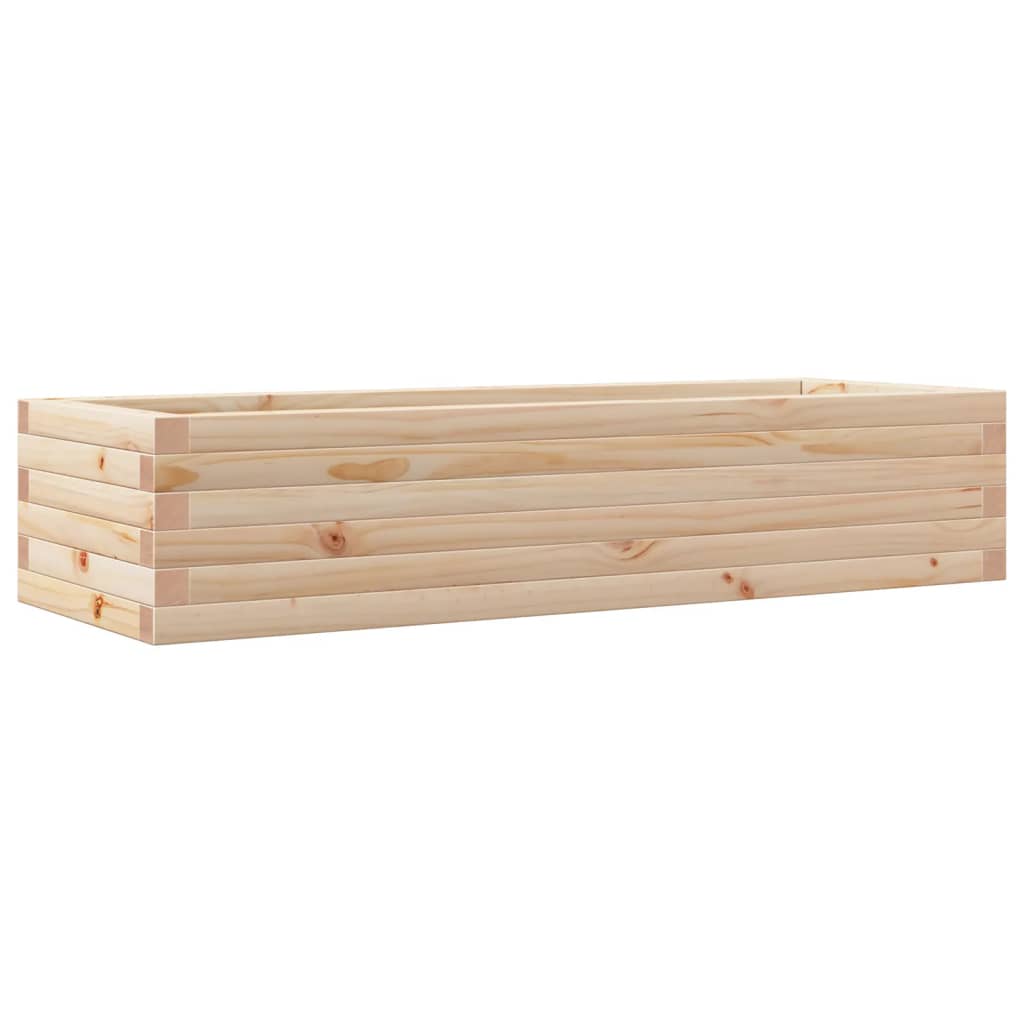 Vidaxl Planning Box 110x40x23 cm de pino sólido