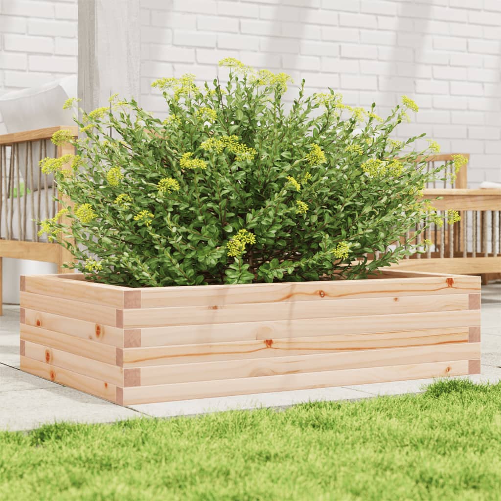 Vidaxl plannbak 90x60x23 cm pino solido