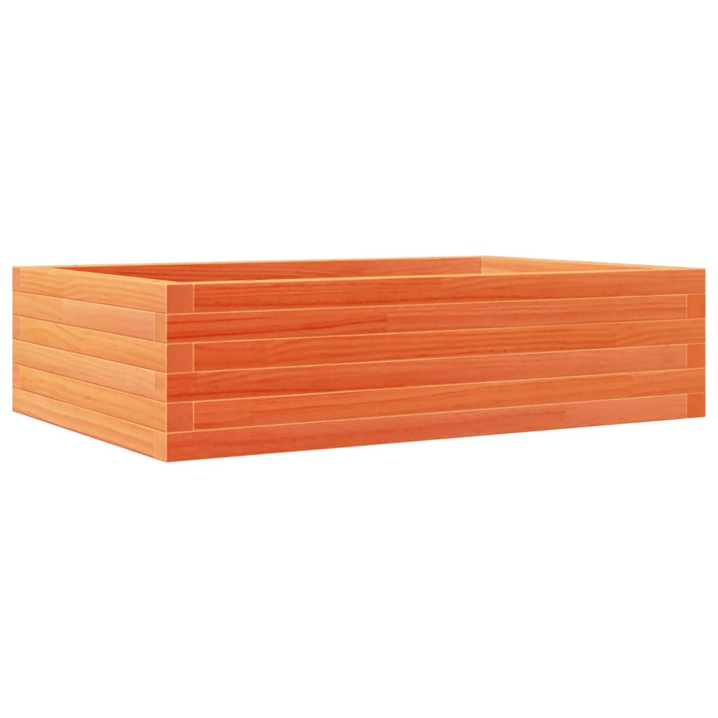 Vidaxl Planning Box 90x60x23 cm de pino sólido marrón