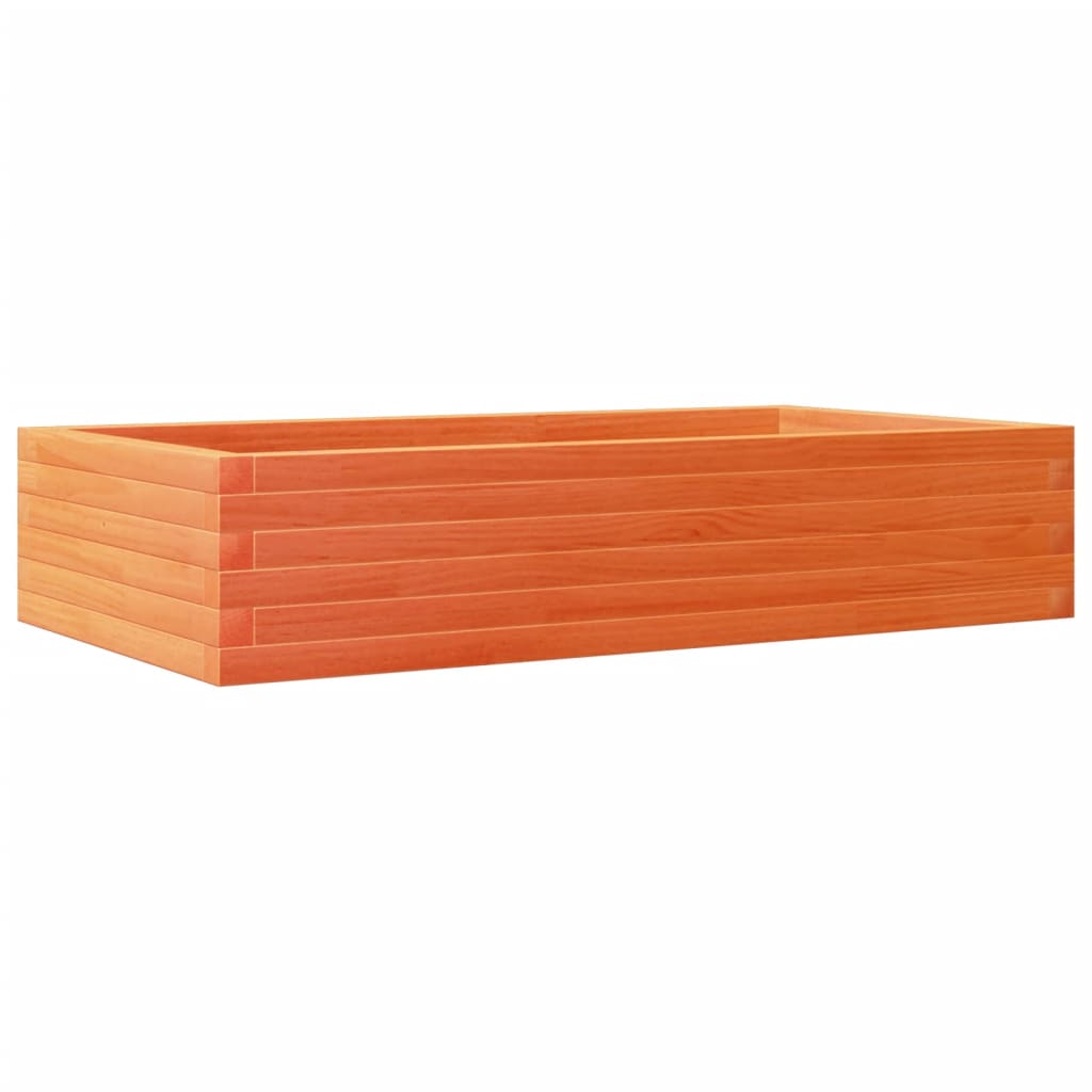 Vidaxl Planning Box 110x60x23 cm de pino sólido marrón