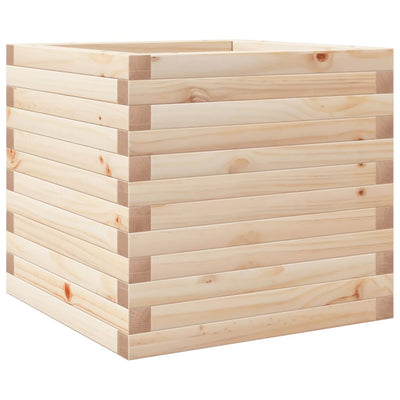 Casella di pianificazione Vidaxl 50x50x45.5 cm Pino solido
