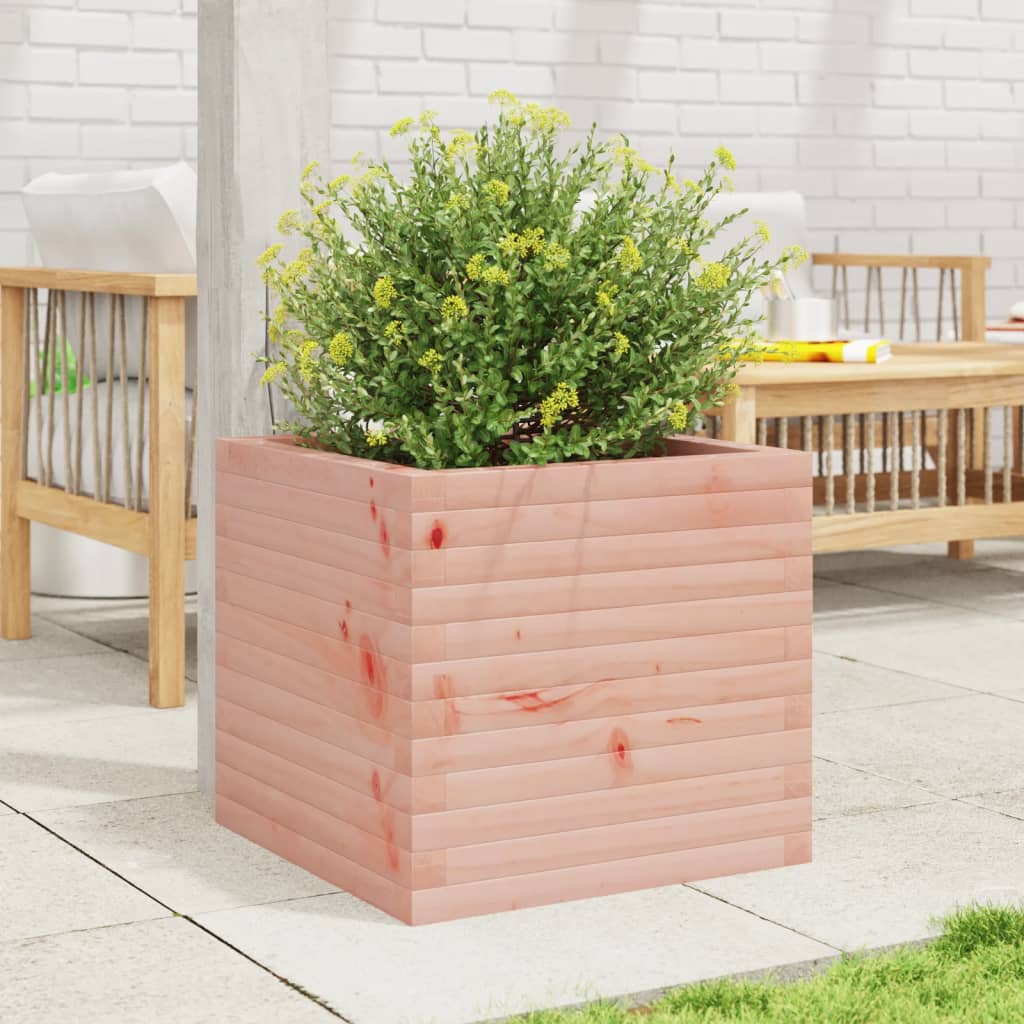 Vidaxl Planter Big 50x50x45.5 cm Douglhout sólido