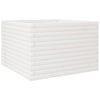 Vidaxl Planning Box 70x70x45.5 cm de pino sólido blanco