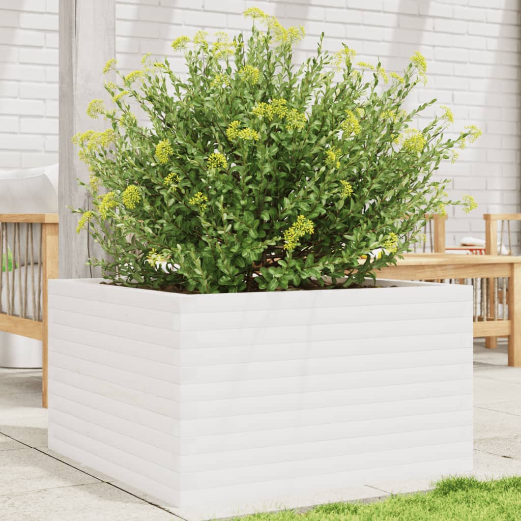 Vidaxl Planning Box 80x80x45.5 cm de pino sólido