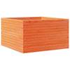 Vidaxl Planning Box 80x80x45.5 cm de pino sólido marrón marrón