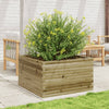 Casella di pianificazione di Vidaxl 80x80x45.5 cm Pine impregnato