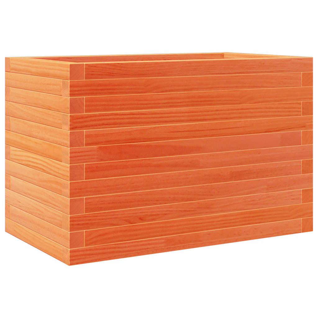 Vidaxl Planning Box 70x40x45.5 cm de pino sólido marrón