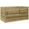 Casella di pianificazione di Vidaxl 90x40x45.5 cm Pine impregnato