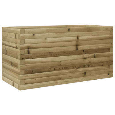 Casella di pianificazione di Vidaxl 90x40x45.5 cm Pine impregnato