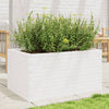 Vidaxl Planning Box 90x60x45.5 cm de pino sólido blanco