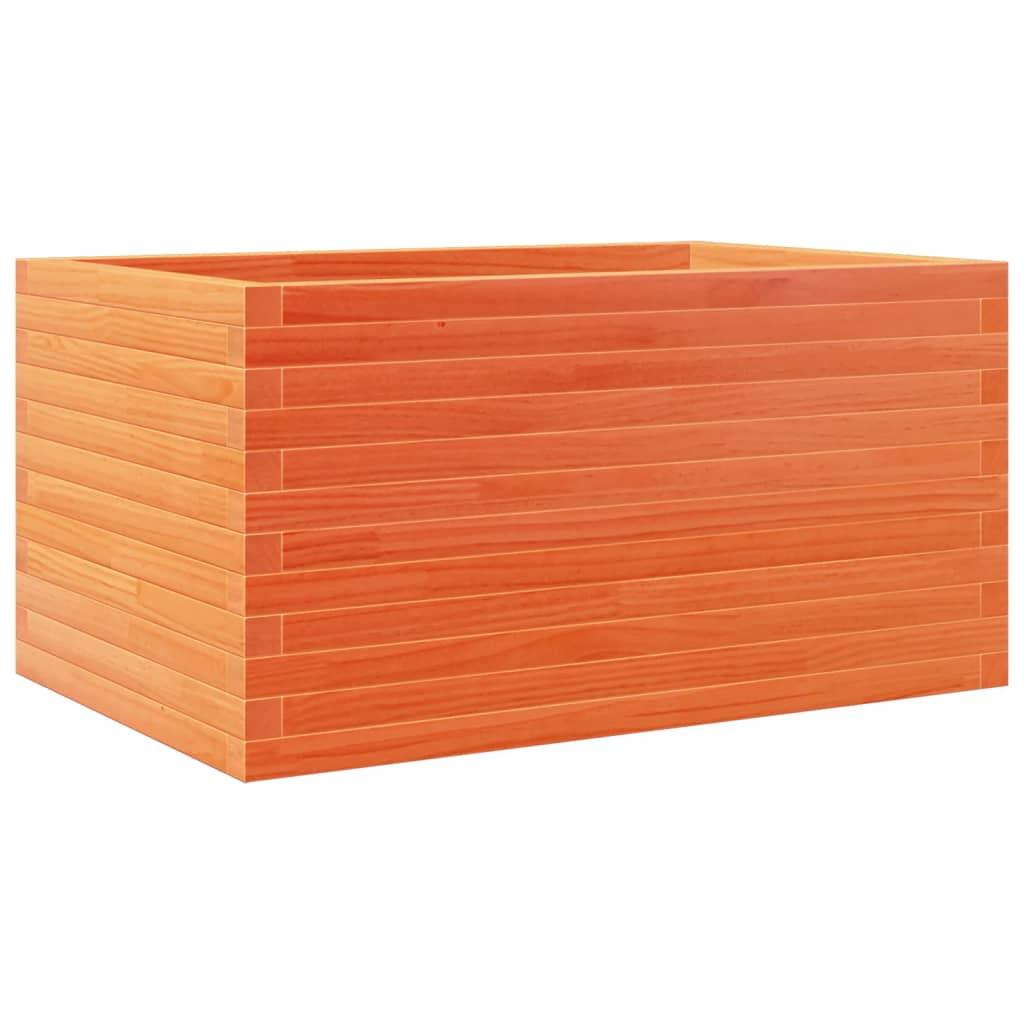 Vidaxl Planning Box 90x60x45.5 cm de pino sólido marrón